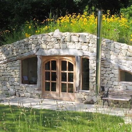 Maison Terre Les Cabanes De Fallot - Sauna Bain-Froid Piscine Naturelle L'isle-Bouzon Esterno foto